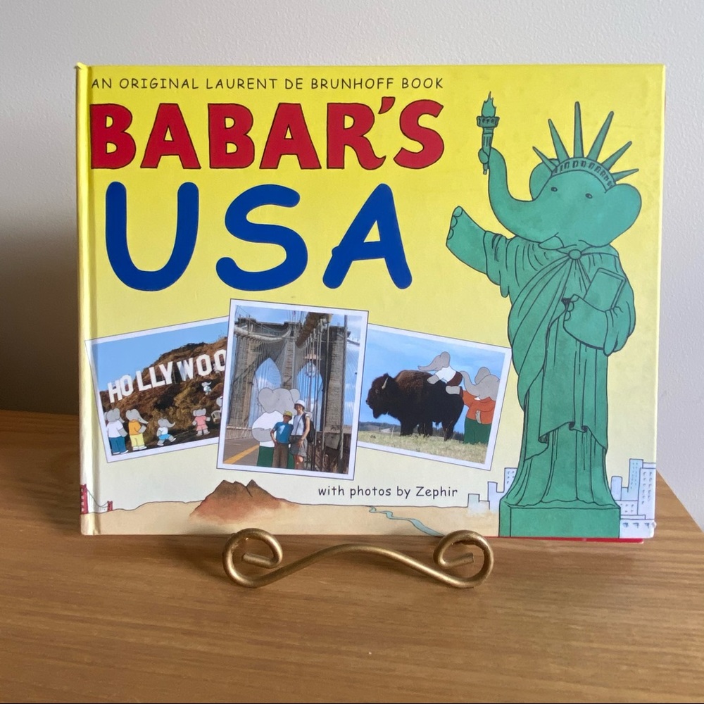Babar's USA by Laurent de Brunhoff 2008, Hardcover